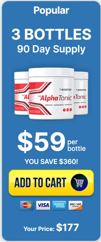 alpha tonic pricing